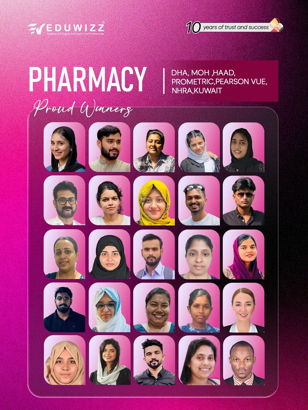 Eduwizz Pharmacy proud winners